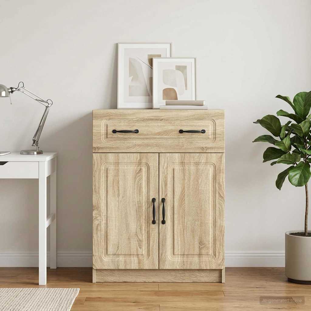 Credenza Rovere Sonoma 66 x 34,5 x 87 cm Legno ingegnerizzato