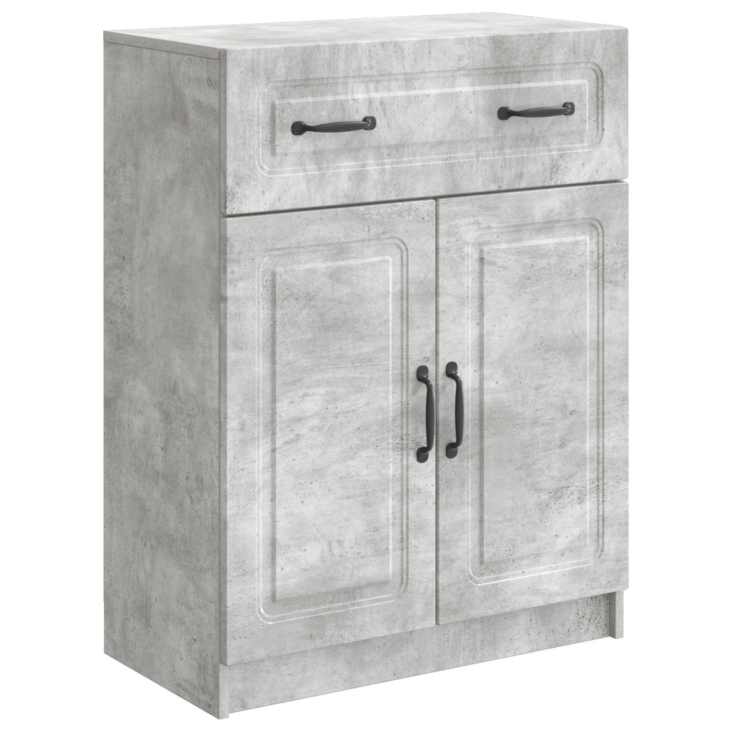 Credenza Grigio Cemento 66 x 34,5 x 87 cm Legno ingegnerizzato