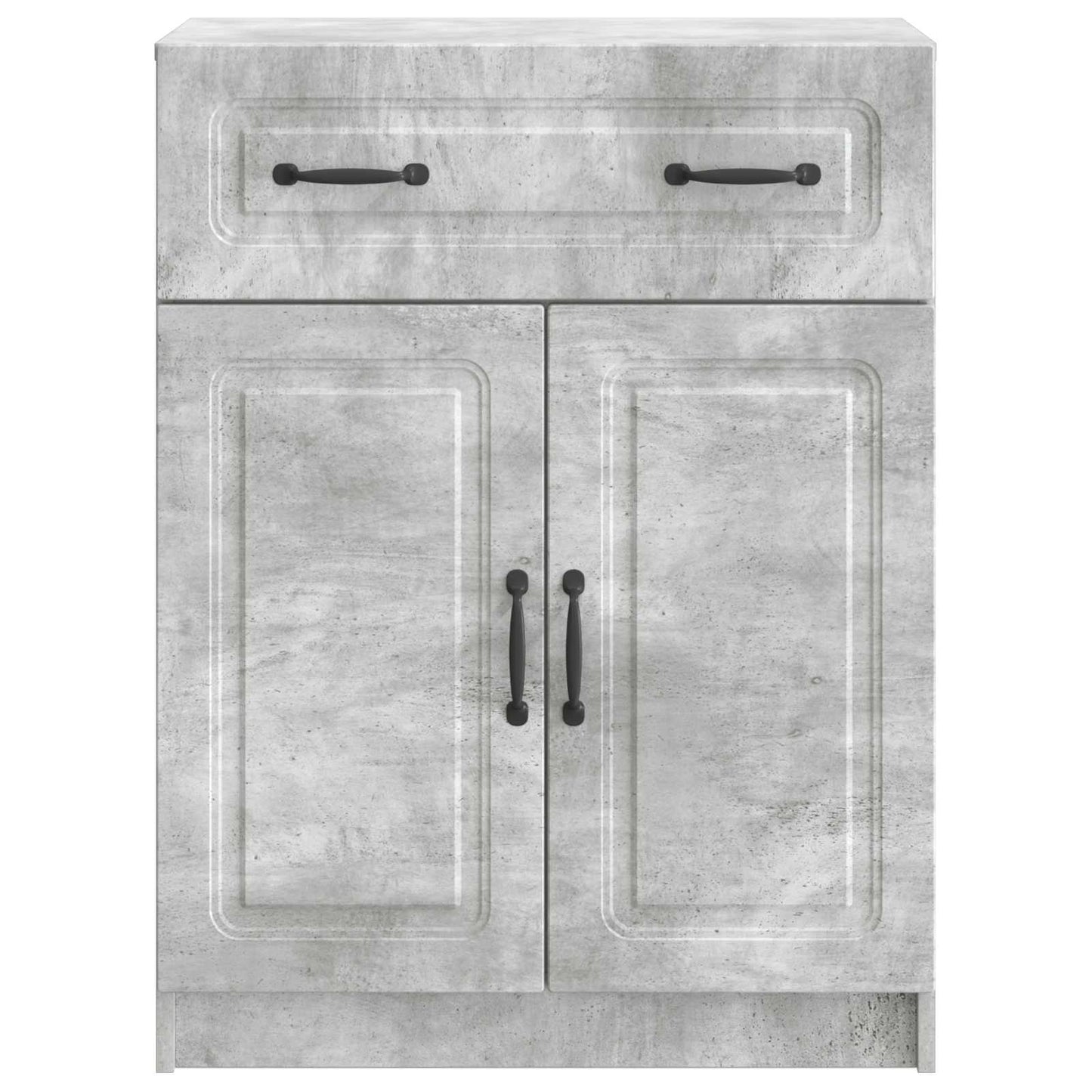 Credenza Grigio Cemento 66 x 34,5 x 87 cm Legno ingegnerizzato