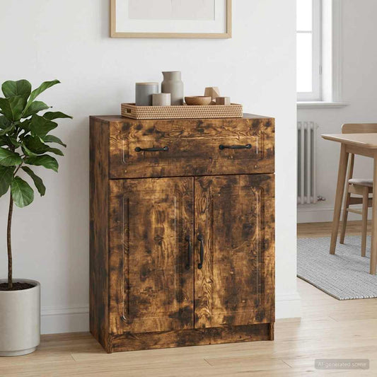 Credenza Rovere Fumo 66 x 34,5 x 87 cm Legno ingegnerizzato