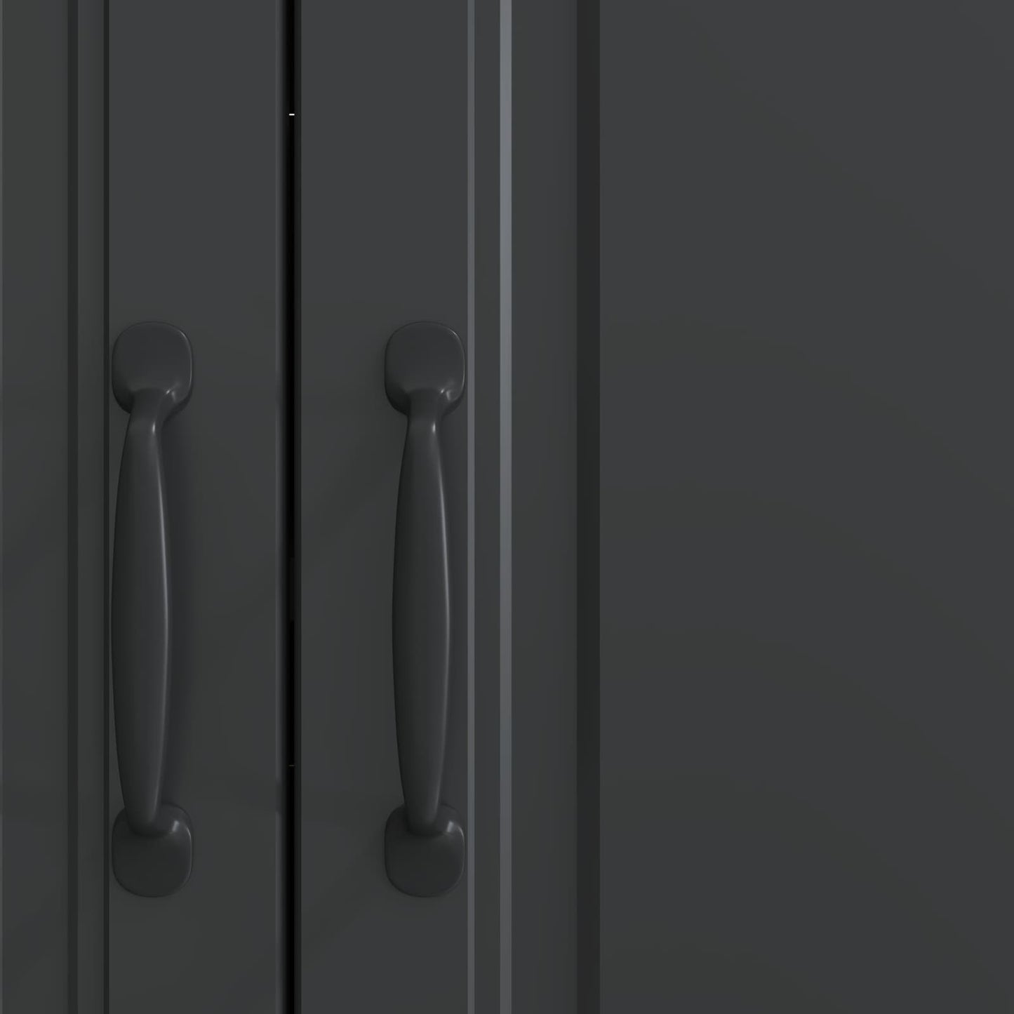 Credenza Nero 89 x 34,5 x 77 cm Legno ingegnerizzato | homemem39