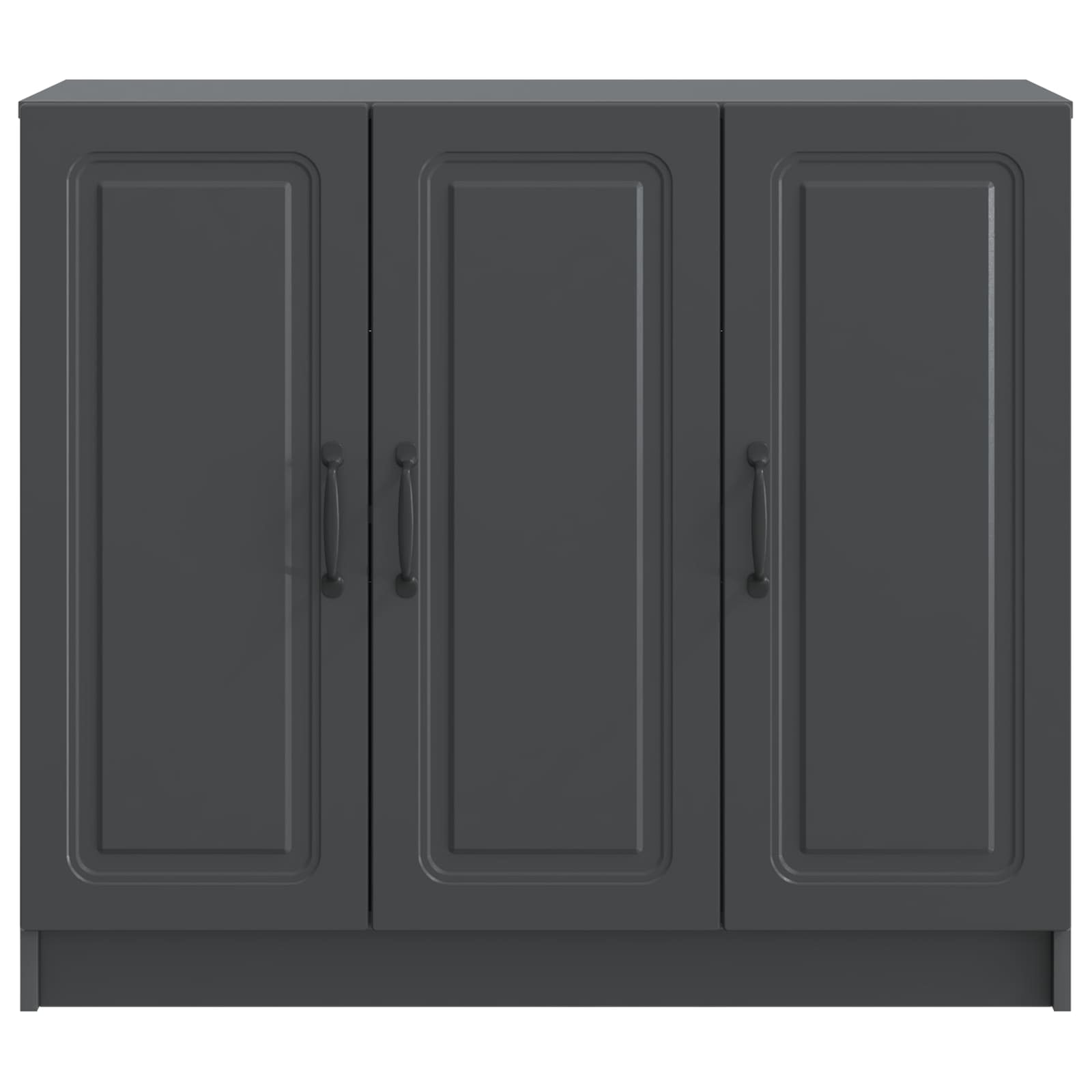 Credenza Nero 89 x 34,5 x 77 cm Legno ingegnerizzato | homemem39