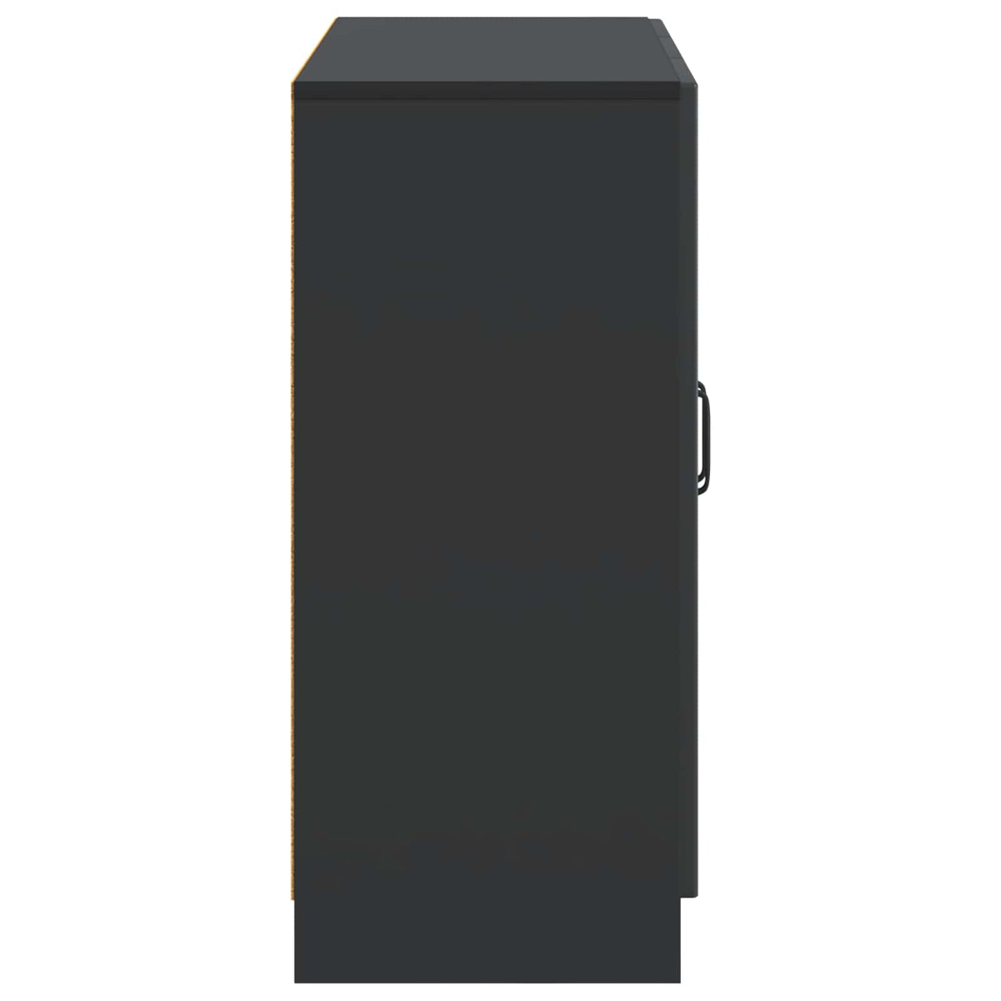 Credenza Nero 89 x 34,5 x 77 cm Legno ingegnerizzato | homemem39