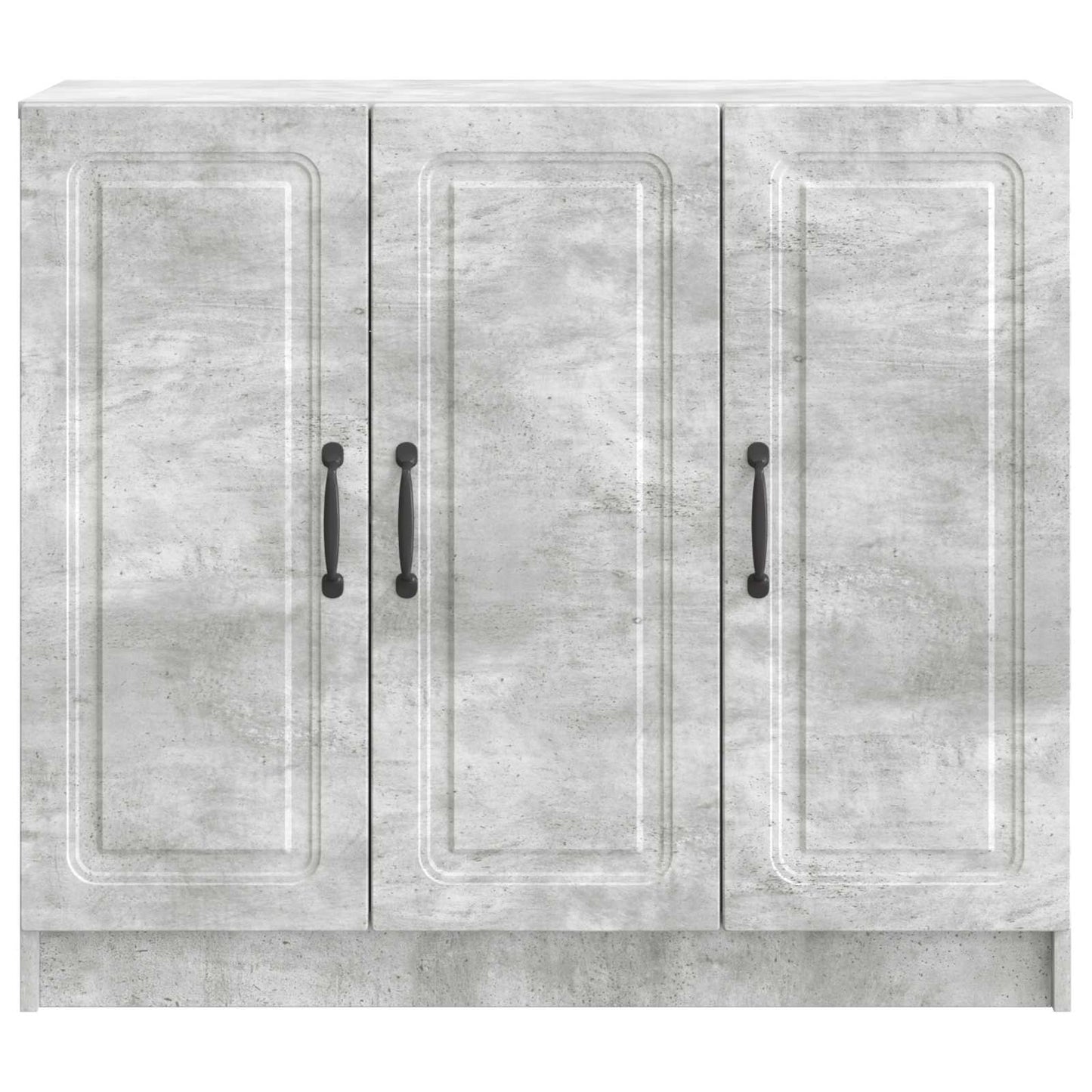Credenza Grigio Cemento 89 x 34,5 x 77 cm Legno ingegnerizzato
