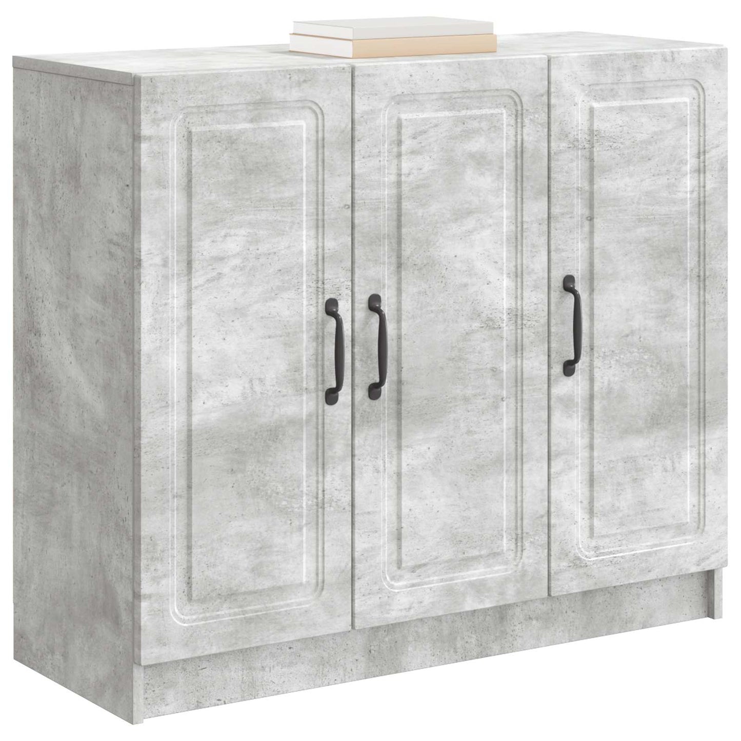 Credenza Grigio Cemento 89 x 34,5 x 77 cm Legno ingegnerizzato