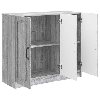Credenza Grigio Sonoma 89 x 34,5 x 77 cm Legno ingegnerizzato | homemem39