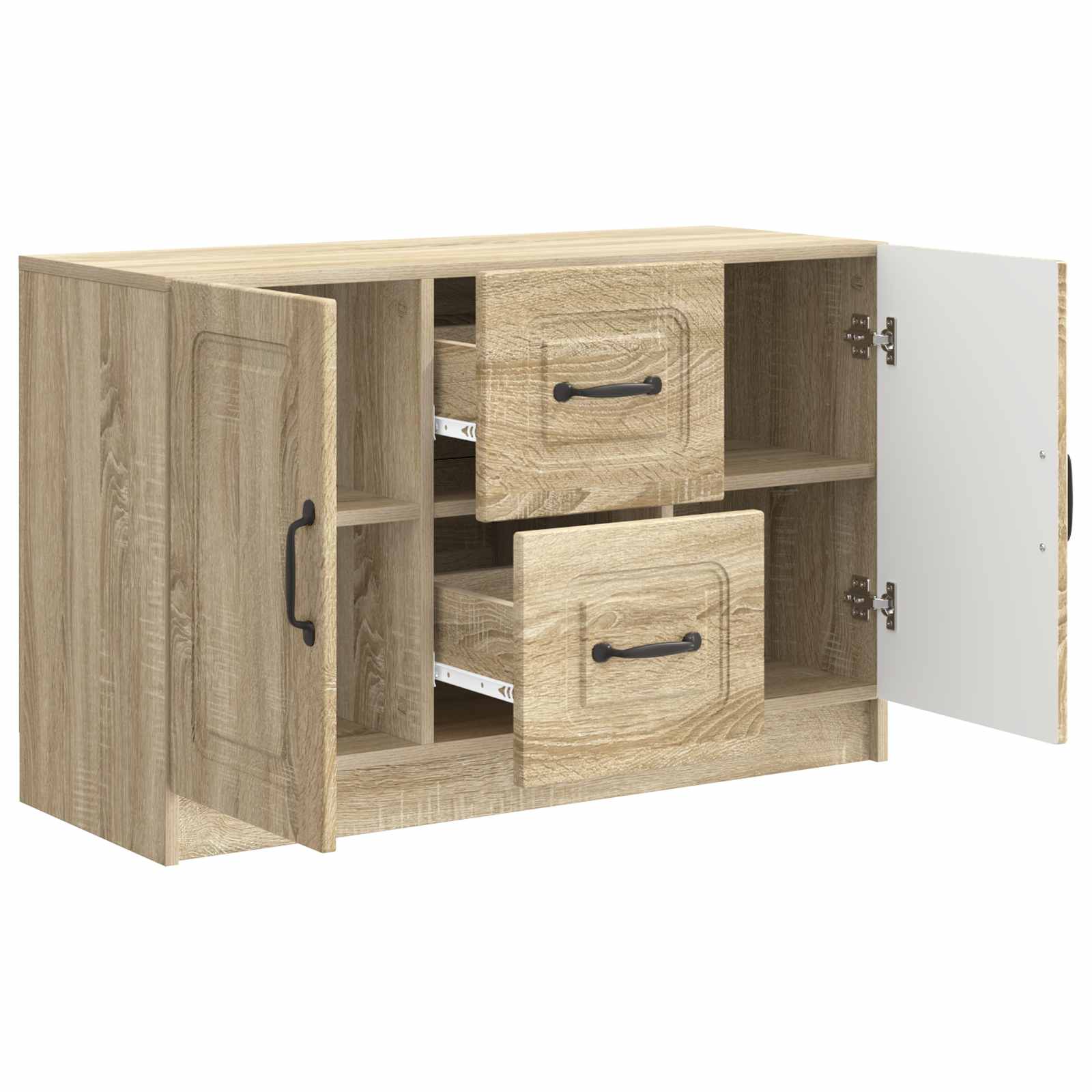Credenza Rovere Sonoma 89 x 34,5 x 57 cm Legno ingegnerizzato | homemem39