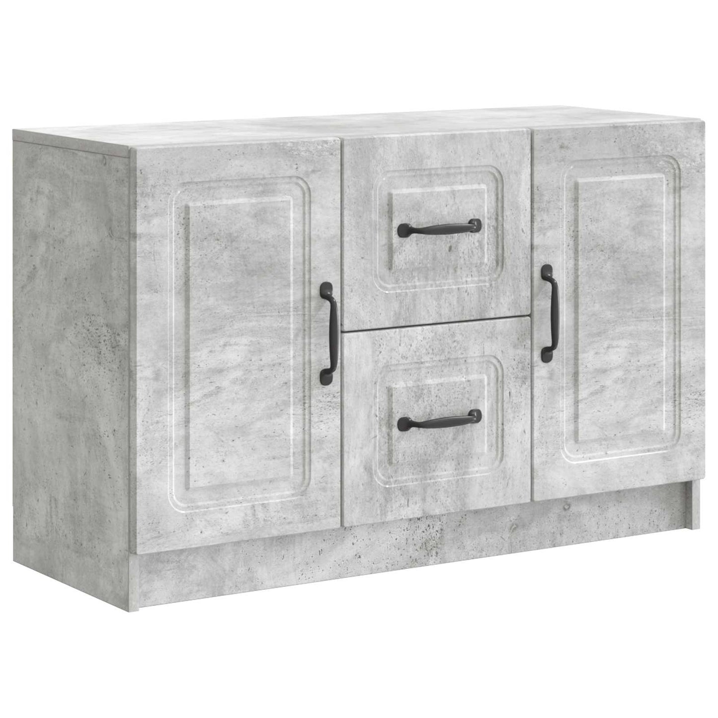 Credenza Grigio Cemento 89 x 34,5 x 57 cm Legno ingegnerizzato