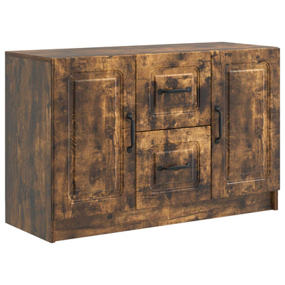Credenza Rovere Fumo 89 x 34,5 x 57 cm Legno ingegnerizzato | homemem39
