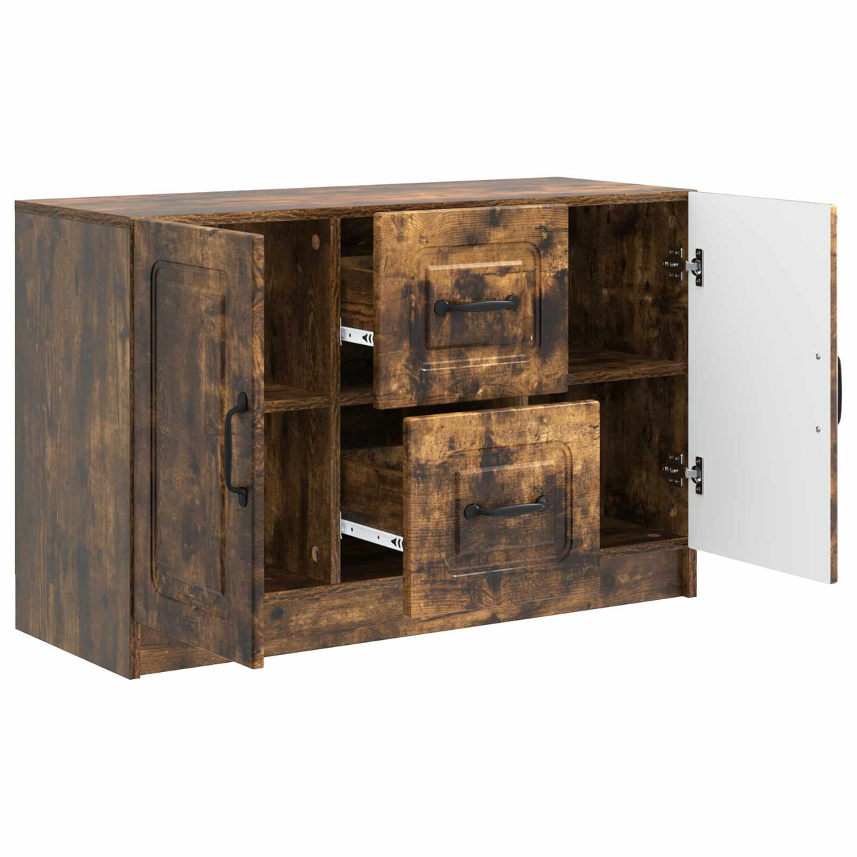 Credenza Rovere Fumo 89 x 34,5 x 57 cm Legno ingegnerizzato - homemem39
