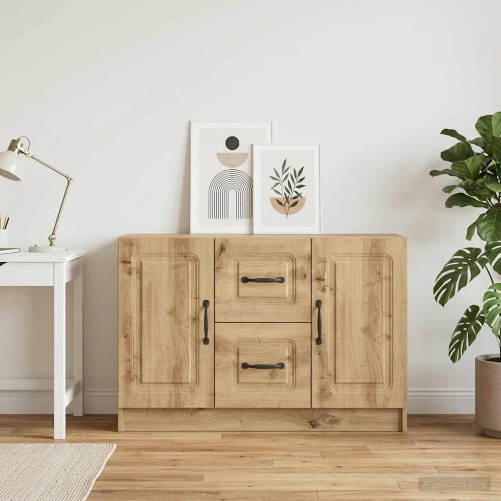 Credenza Rovere Artigianale 89 x 34,5 x 57 cm - homemem39