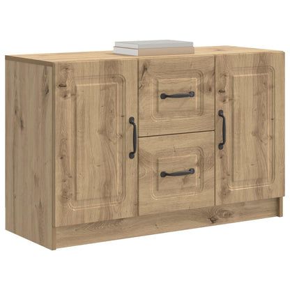 Credenza con cassetto Rovere Artigianale 89 x 34,5 x 57 cm | homemem39