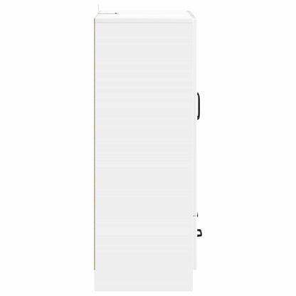 Credenza Bianco Lucido 66 x 34,5 x 92 cm Legno ingegnerizzato | homemem39