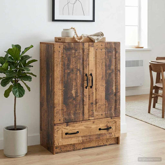 Credenza Legno antico 66 x 34,5 x 92 cm Legno ingegnerizzato