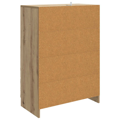 Credenza con cassetto Rovere Artigianale 66 x 34,5 x 92 cm | homemem39