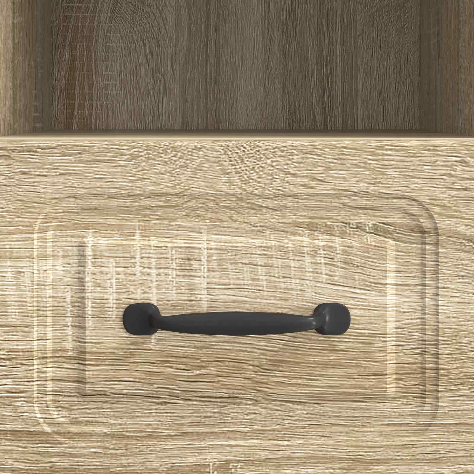 Mobile TV Rovere Sonoma 102 x 34,5 x 47 cm Legno ingegnerizzato | homemem39