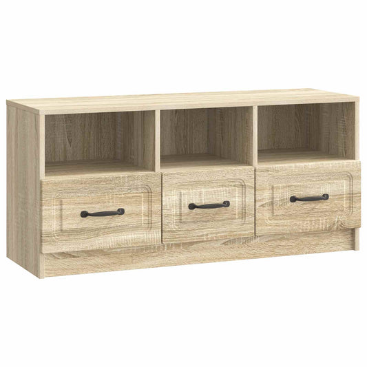 Mobile TV Rovere Sonoma 102 x 34,5 x 47 cm Legno ingegnerizzato