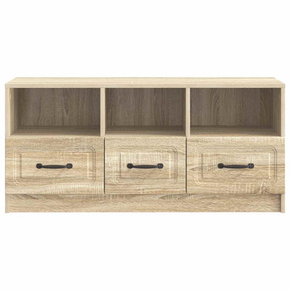 Mobile TV Rovere Sonoma 102 x 34,5 x 47 cm Legno ingegnerizzato | homemem39