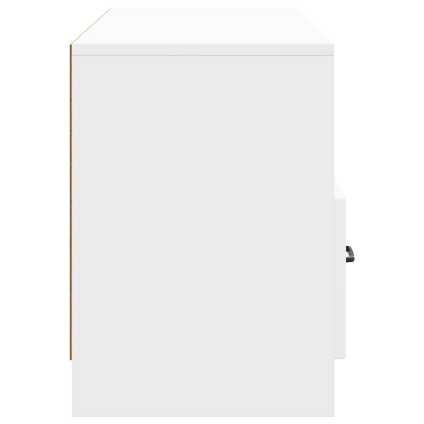 Mobile TV Bianco Lucido 102 x 34,5 x 47 cm Legno ingegnerizzato | homemem39