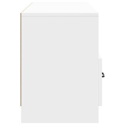 Mobile TV Bianco Lucido 102 x 34,5 x 47 cm Legno ingegnerizzato | homemem39