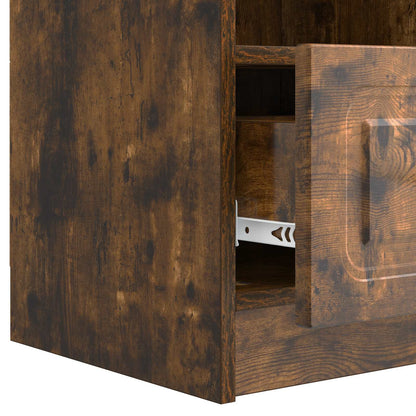 Mobile TV Rovere Fumo 102 x 34,5 x 47 cm Legno ingegnerizzato | homemem39