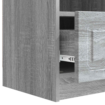 Mobile TV Grigio Sonoma 102 x 34,5 x 47 cm Legno ingegnerizzato | homemem39