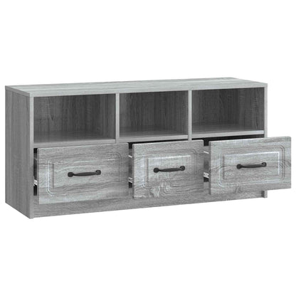 Mobile TV Grigio Sonoma 102 x 34,5 x 47 cm Legno ingegnerizzato | homemem39