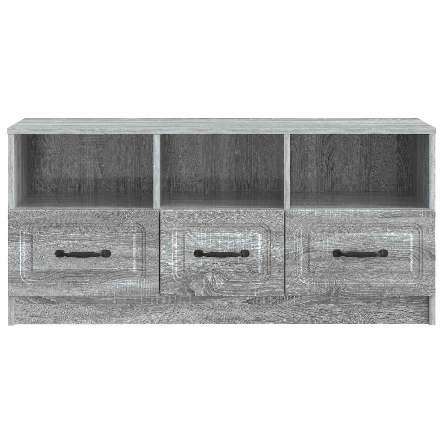 Mobile TV Grigio Sonoma 102 x 34,5 x 47 cm Legno ingegnerizzato | homemem39