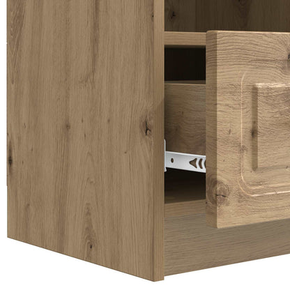 Mobile TV con cassetto Rovere Artigianale 102 x 34,5 x 47 cm | homemem39