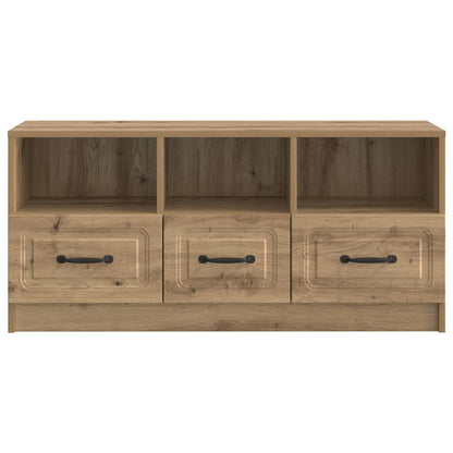 Mobile TV con cassetto Rovere Artigianale 102 x 34,5 x 47 cm | homemem39