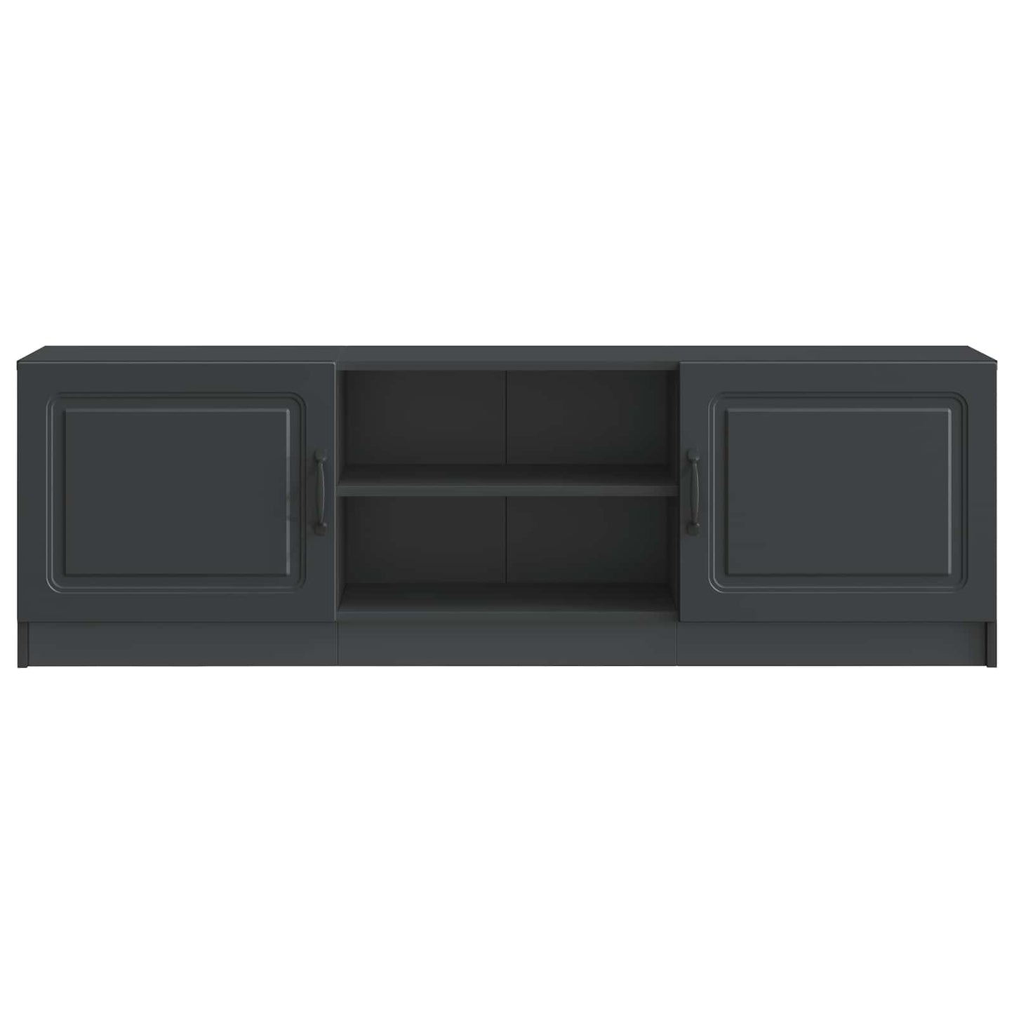 Mobile TV Nero 150 x 31 x 47 cm Legno ingegnerizzato