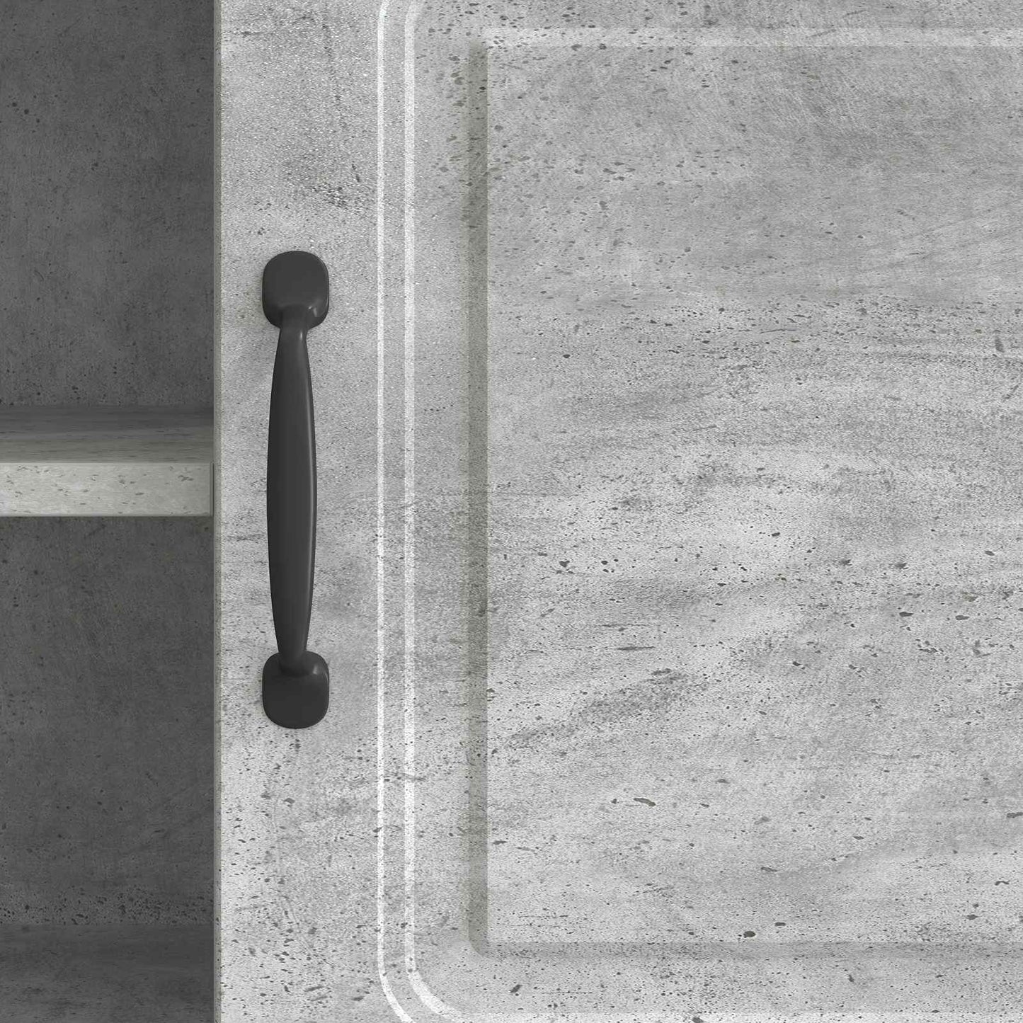 Mobile TV Grigio Cemento 150 x 31 x 47 cm Legno ingegnerizzato | homemem39