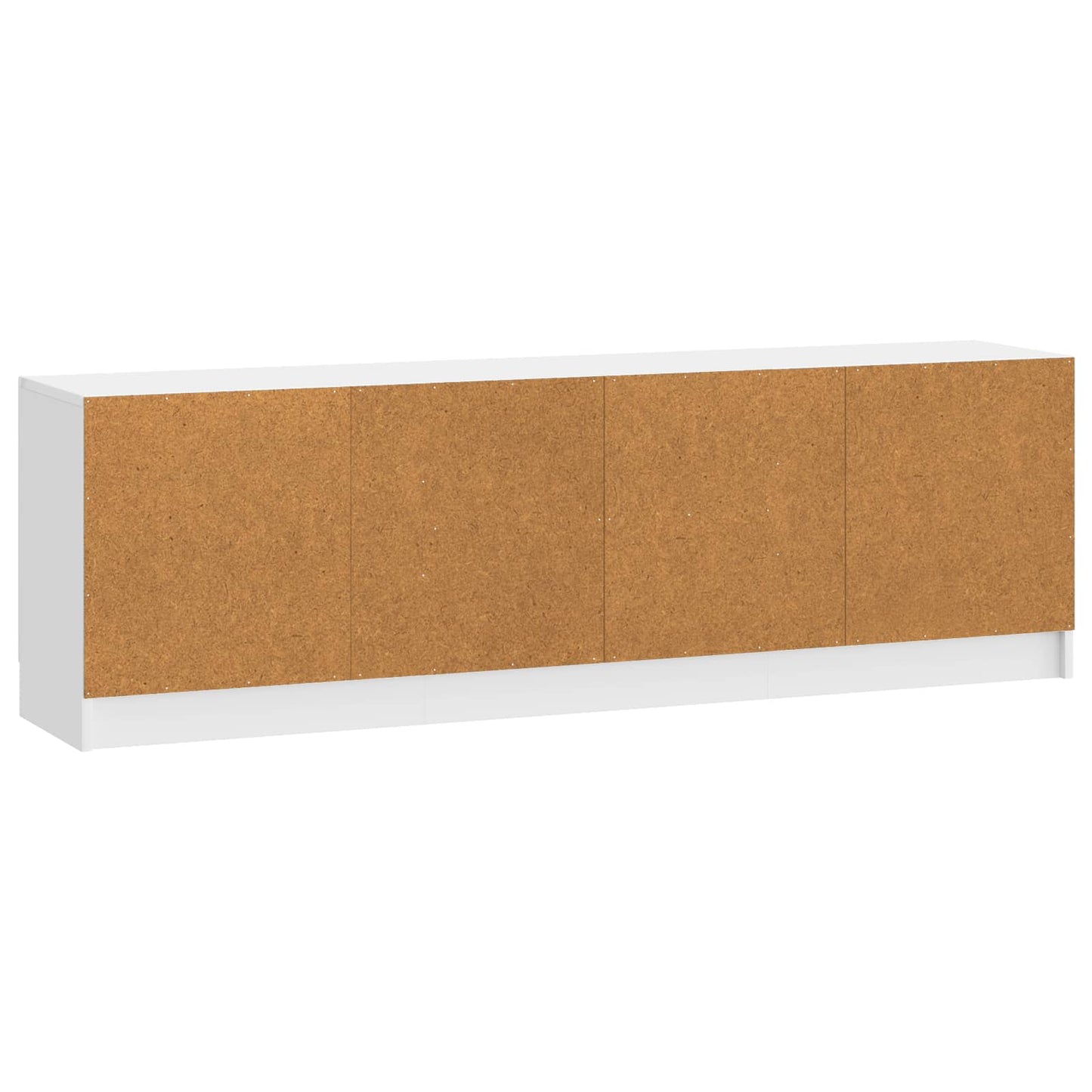 Mobile TV Bianco Lucido 150 x 31 x 47 cm Legno ingegnerizzato