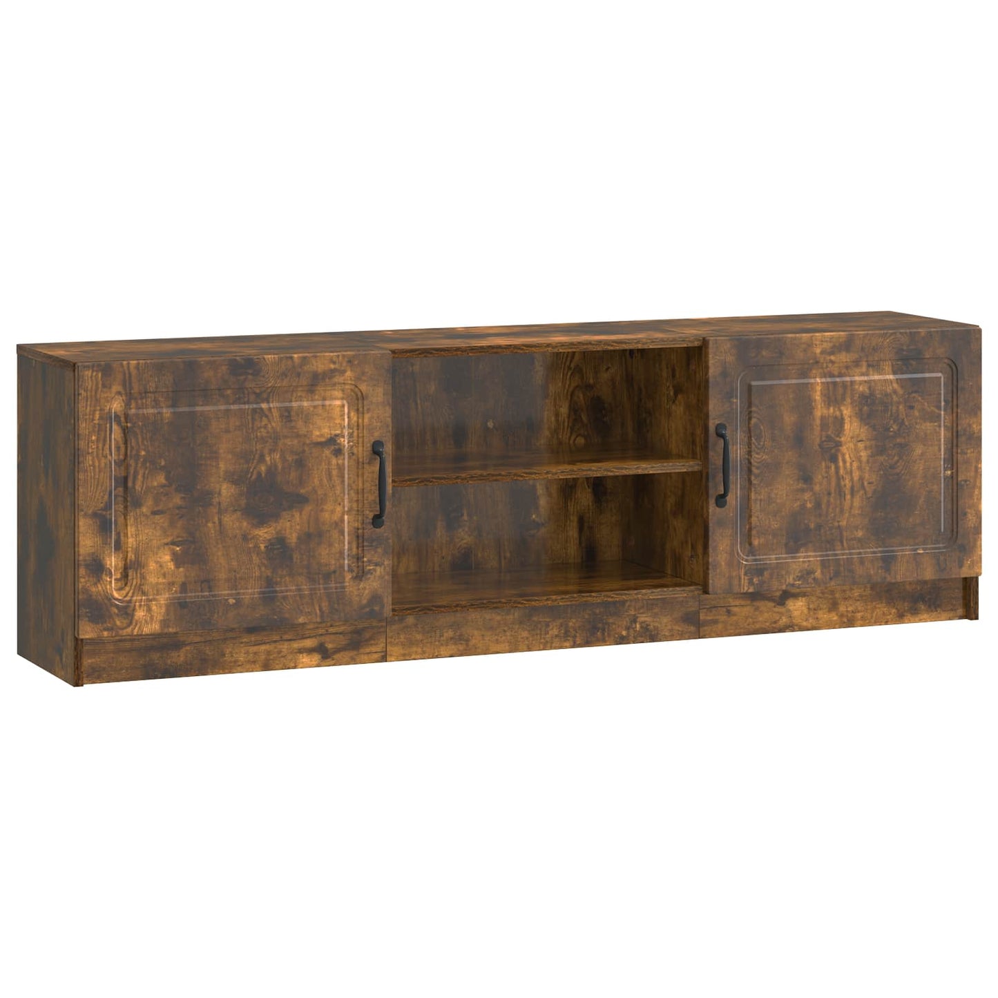 Mobile TV Rovere Fumo 150 x 31 x 47 cm Legno ingegnerizzato | homemem39