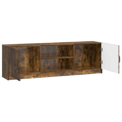 Mobile TV Rovere Fumo 150 x 31 x 47 cm Legno ingegnerizzato | homemem39
