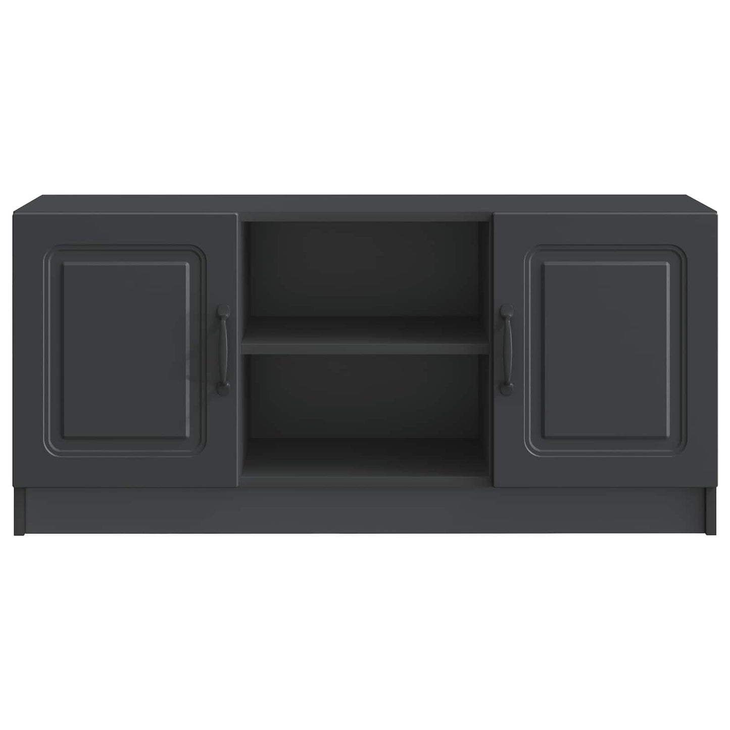 Mobile TV Nero 102 x 34,5 x 47 cm Legno ingegnerizzato