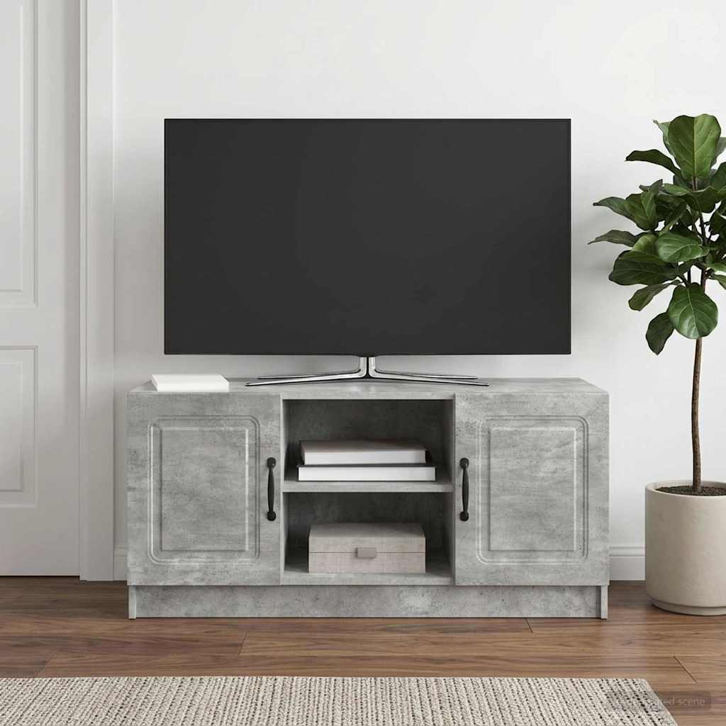 Mobile TV Grigio Cemento 102 x 34,5 x 47 cm