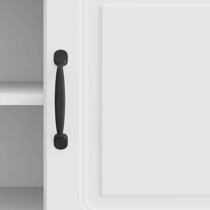 Mobile TV Bianco Lucido 102 x 34,5 x 47 cm Legno ingegnerizzato | homemem39