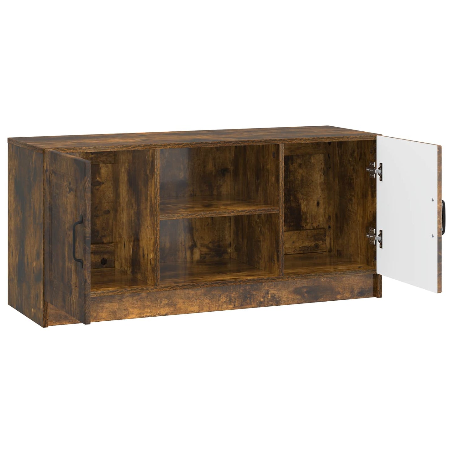 Mobile TV Rovere Fumo 102 x 34,5 x 47 cm Legno ingegnerizzato