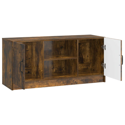 Mobile TV Rovere Fumo 102 x 34,5 x 47 cm Legno ingegnerizzato