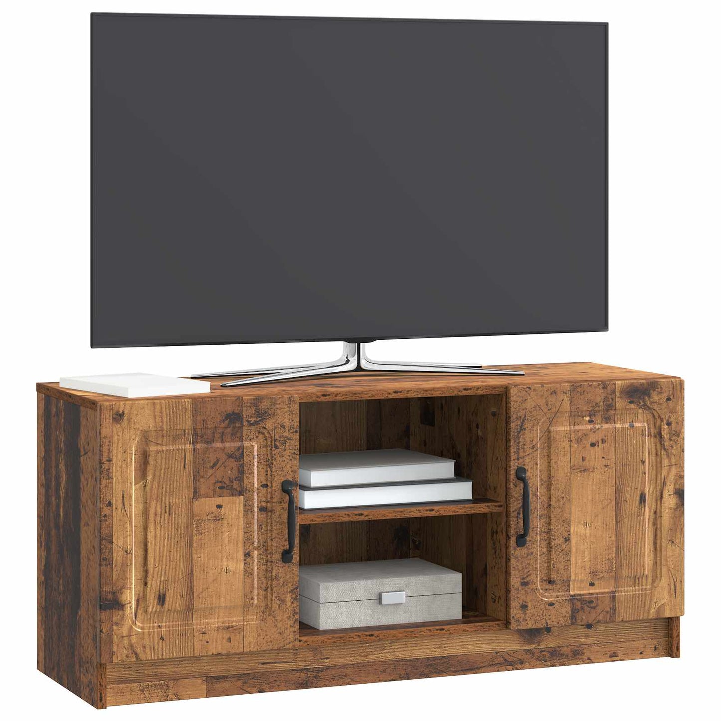 Mobile TV Legno antico 102 x 34,5 x 47 cm Legno ingegnerizzato
