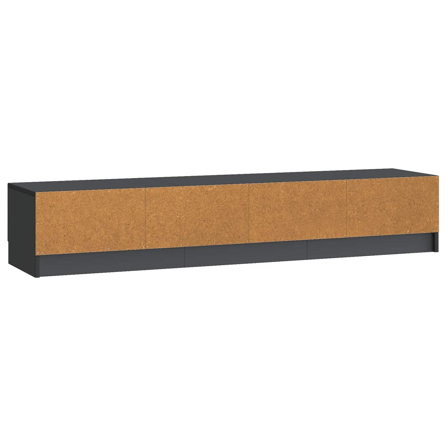 Mobile TV Nero 147 x 34,5 x 27 cm Legno ingegnerizzato | homemem39
