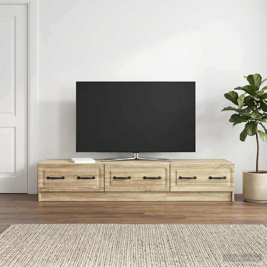 Mobile TV Rovere Sonoma 147 x 34,5 x 27 cm Legno ingegnerizzato