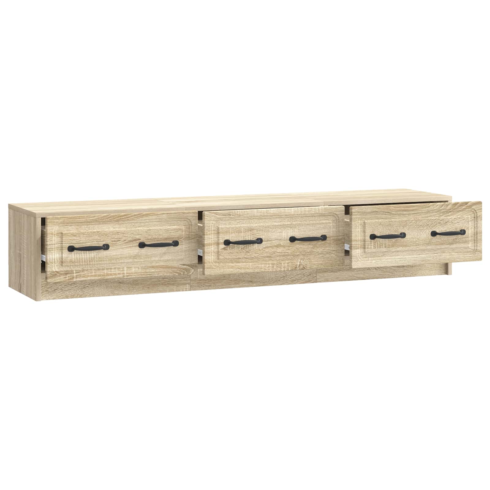 Mobile TV Rovere Sonoma 147 x 34,5 x 27 cm Legno ingegnerizzato | homemem39
