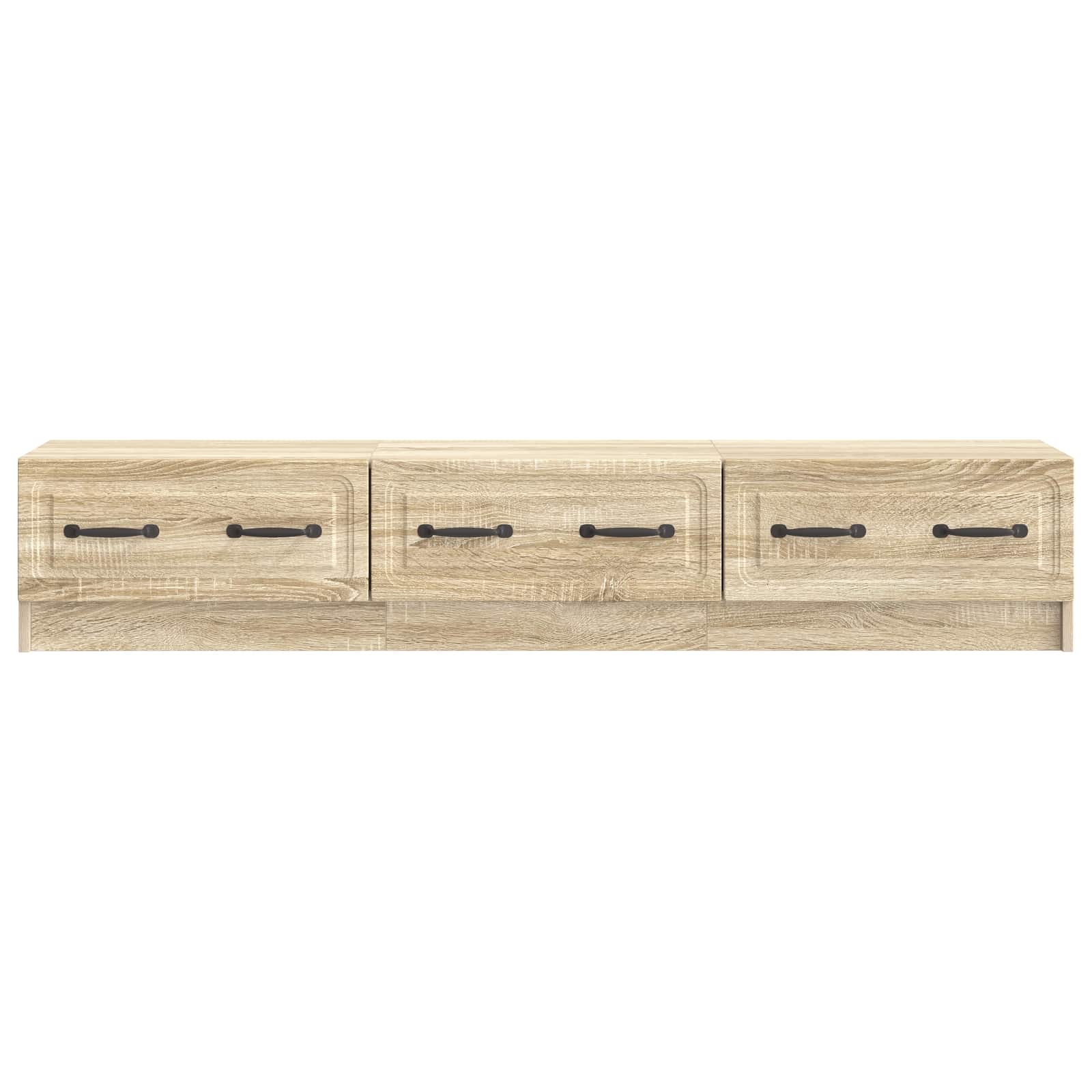 Mobile TV Rovere Sonoma 147 x 34,5 x 27 cm Legno ingegnerizzato | homemem39