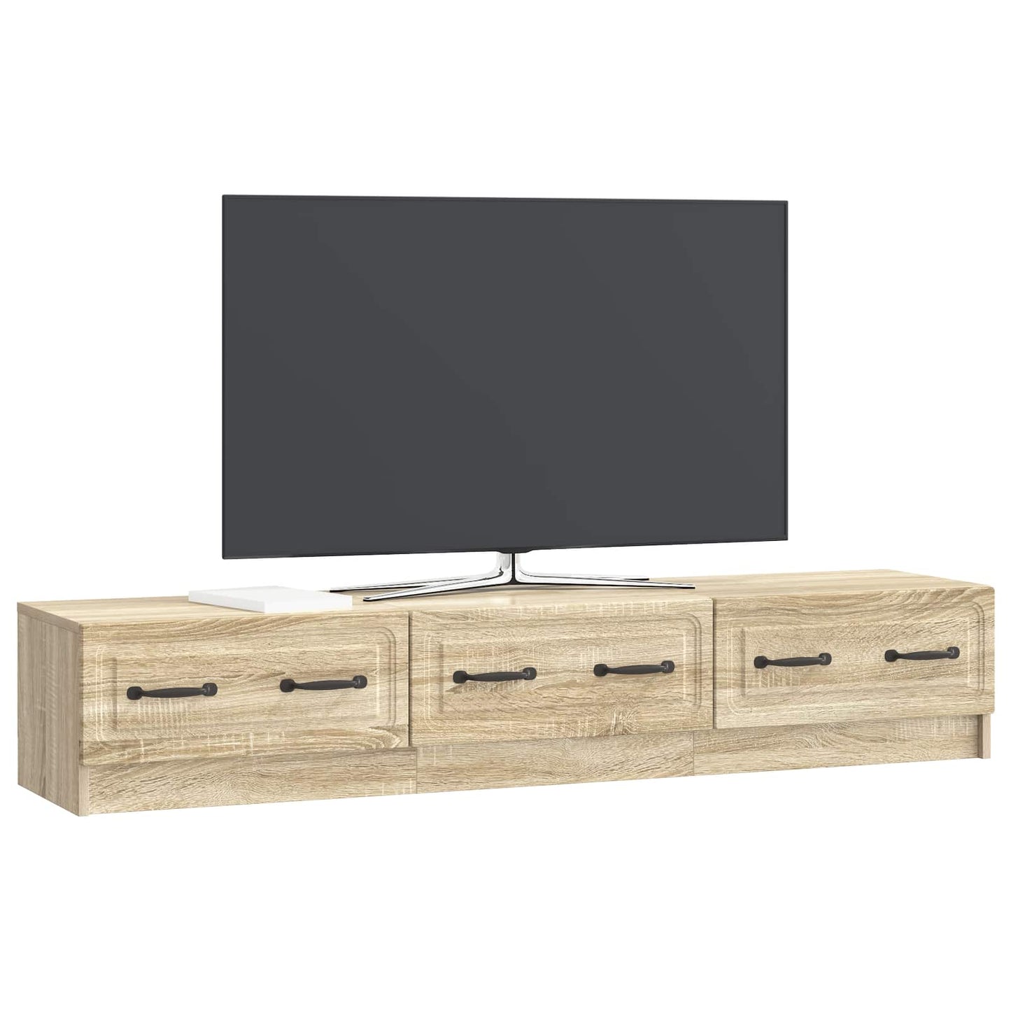 Mobile TV Rovere Sonoma 147 x 34,5 x 27 cm Legno ingegnerizzato | homemem39