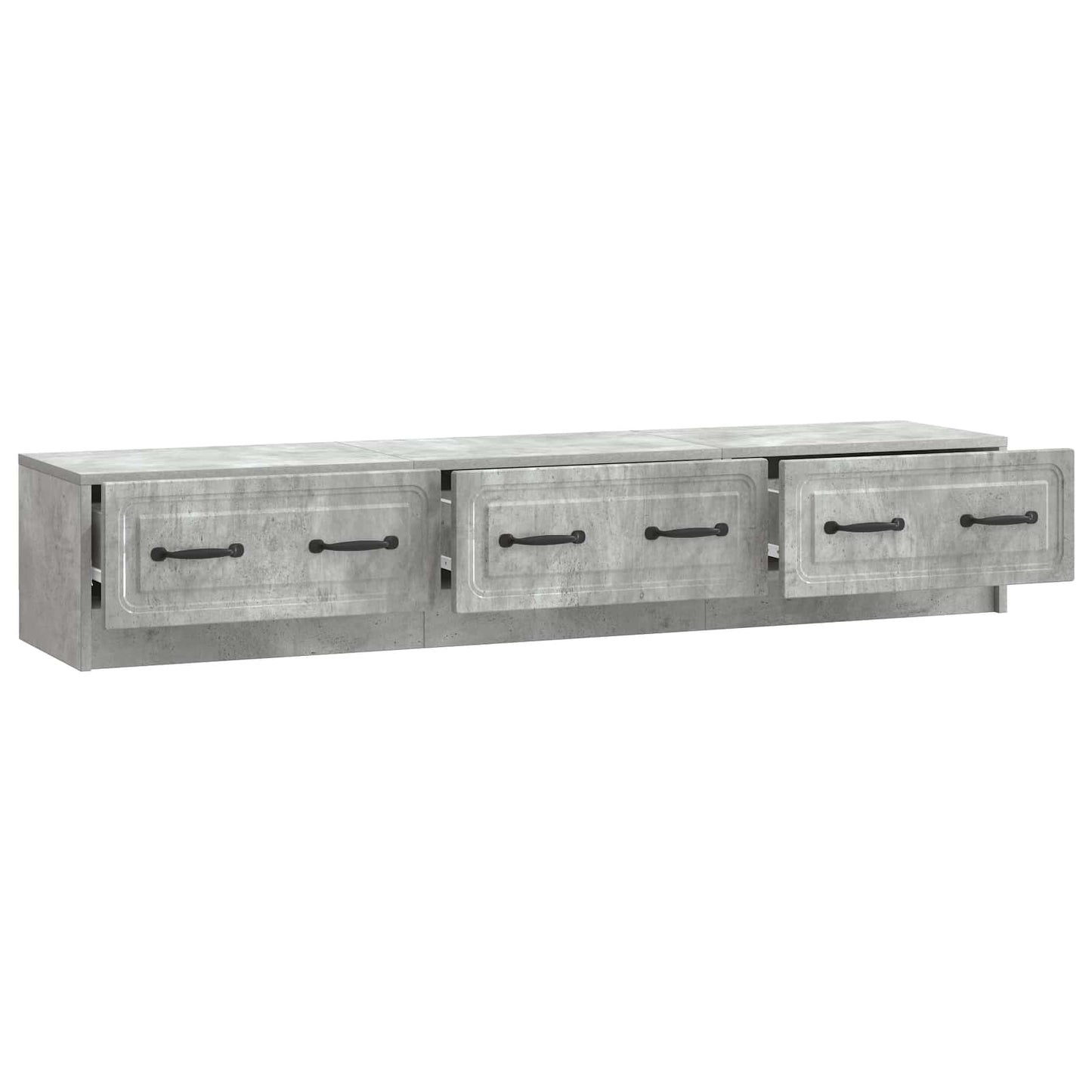 Mobile TV con cassetto Grigio Cemento 147 x 34,5 x 27 cm