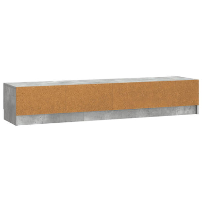 Mobile TV con cassetto Grigio Cemento 147 x 34,5 x 27 cm | homemem39