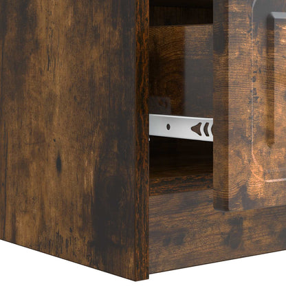 Mobile TV Rovere Fumo 147 x 34,5 x 27 cm Legno ingegnerizzato | homemem39