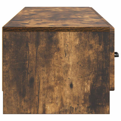 Mobile TV Rovere Fumo 147 x 34,5 x 27 cm Legno ingegnerizzato | homemem39